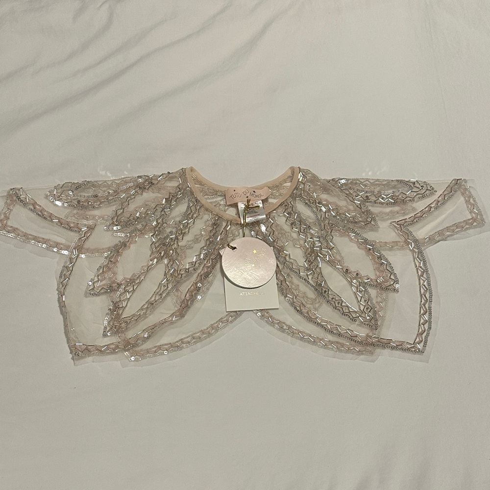 Tutu du Monde Embellished Sheer Capelet